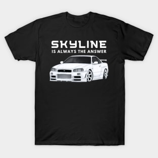 Skyline is always the answer T-Shirt
